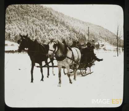 Traîneau à cheval (Gérardmer)