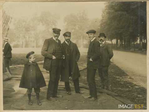 Préparation d'un envol de ballon  (Nancy)