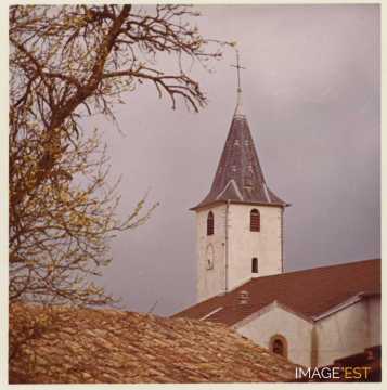 Clocher de l'église (Mont-le-Vignoble)