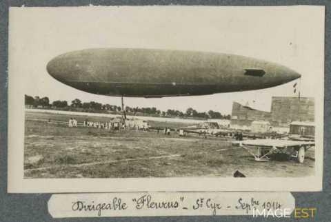 Dirigeable " Fleurus " (Saint-Cyr-l'École)