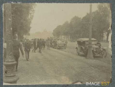 Véhicules de la 47e compagnie d'aérostiers (Versailles)