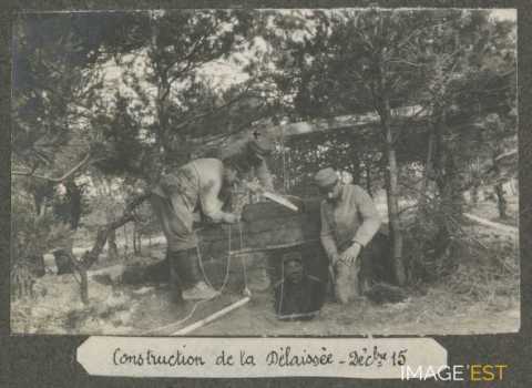 Construction d'un abri