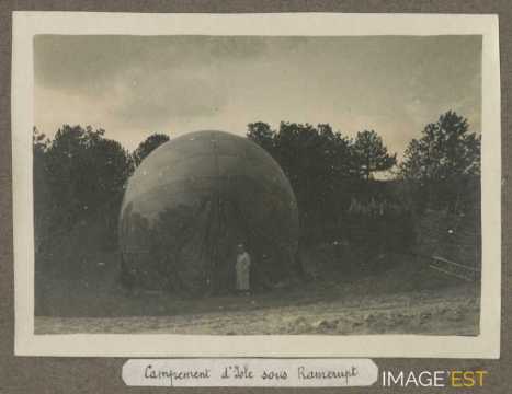 Campement d'un ballon sphérique (Isles-sous-Ramerupt)