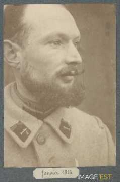 Portrait d'un militaire
