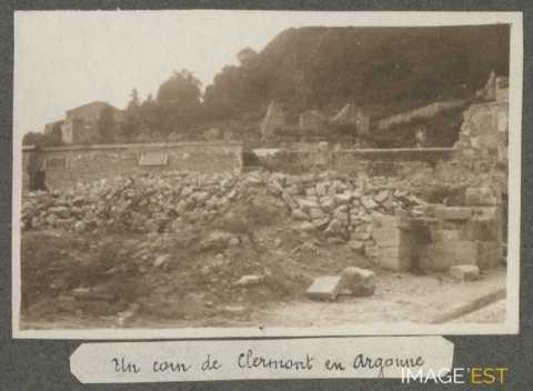 Maisons détruites (Clermont-en-Argonne)