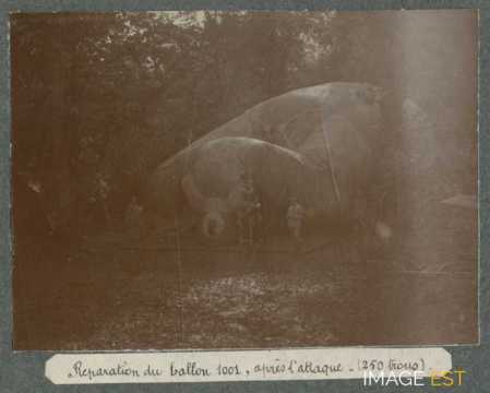 Réparation d'un ballon