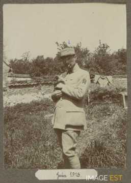 Officier de la 47e compagnie d'aérostier