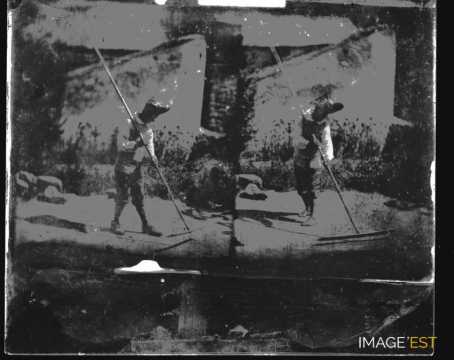 Paludiers au travail (Batz-sur-Mer)