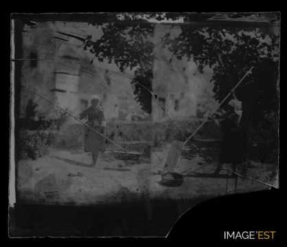 Paludières au travail (Batz-sur-Mer)