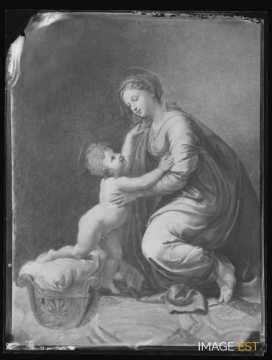 La Vierge et l'enfant Jésus, d'après Raphaël, [s.d.]