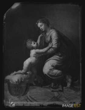 La Vierge et l'enfant Jésus, d'après Raphaël, [s.d.]