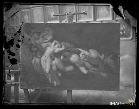 Tableau signé Augustin Feyen-Perrin