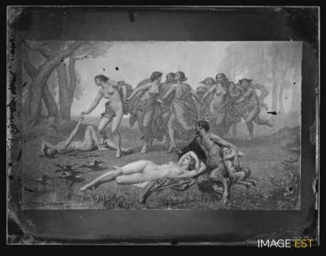 Tableau signé Augustin Feyen-Perrin