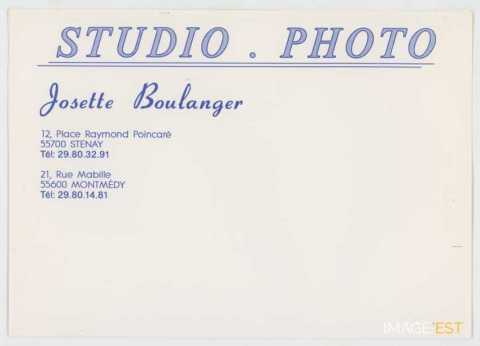 Studio . Photo Josette Boulanger (Stenay)
