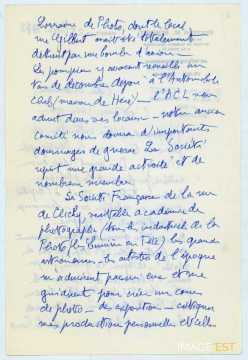 Lettre de Maurice Bonnet (1978)