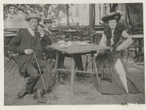Terrasse d'un café (Nancy)