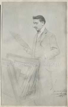 Dessin de Léopold Poiré (1879-1917)