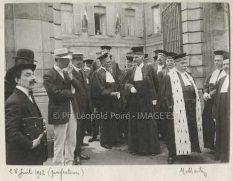 Sortie de la préfecture de Meurthe-et-Moselle (Nancy)