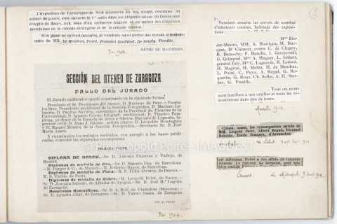 Page de l'album " Critiques "
