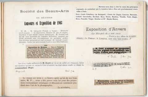 Page de l'album " Critiques "