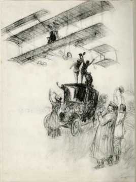 Survol d'un aéroplane (Jarville-la-Malgrange)