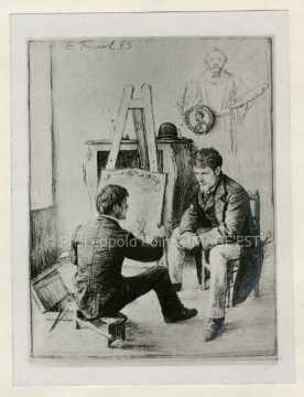 « Chez le peintre ». Émile Friant et Matthias Schiff »tin (Nancy)