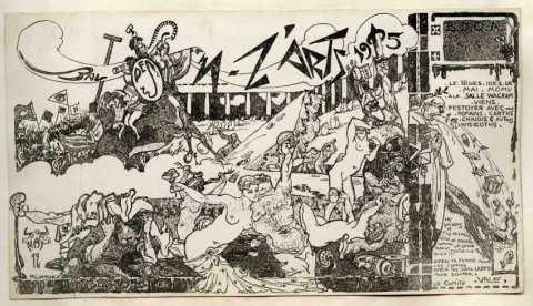 Invitation au Bal des Quat'Z'Arts (Paris)