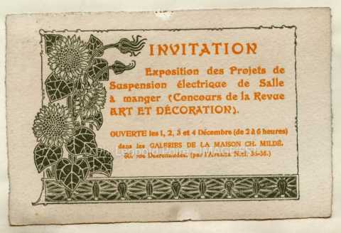 Invitation à une exposition (Paris)