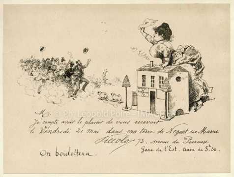 Invitation à une soirée (Nogent-sur-Marne)