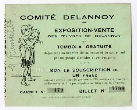 Billet de tombola (Paris)