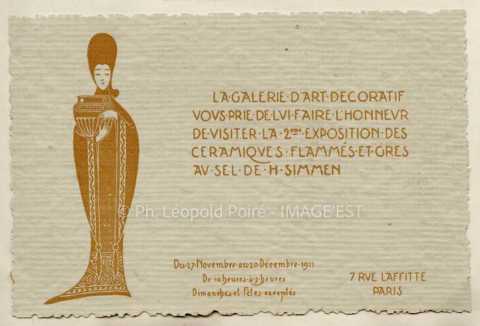 Invitation à une exposition (Paris)