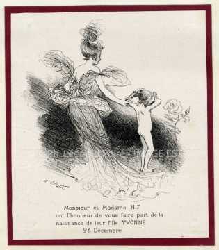 Faire-part de naissance