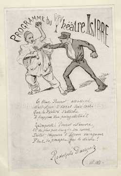 Pierrot attaqué par un homme