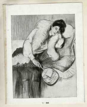 " Le Boa " de Georges Jeanniot (1848-1934)