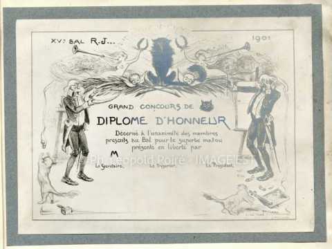 Diplôme d'honneur d'un concours