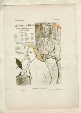 Homme coiffant une femme