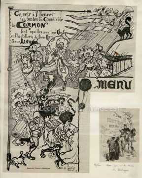 Illustration d'un menu