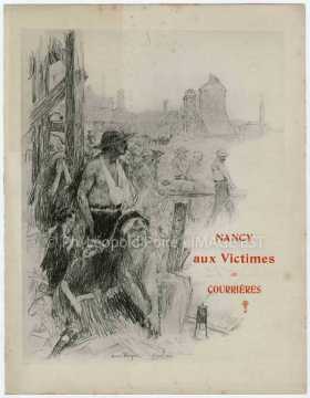 Nancy aux victimes de Courrières
