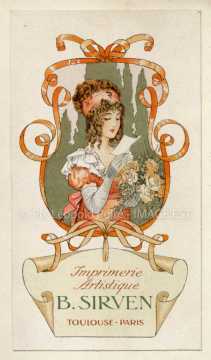 Illustration pour l'imprimerie B. Sirven