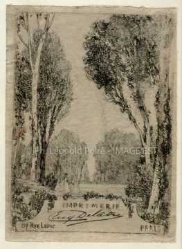 Illustration pour l'imprimerie Eug. Delâtre (Paris)