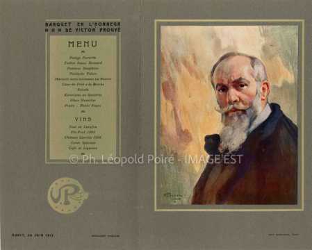 Banquet en l'honneur de Victor Prouvé (1858-1943)