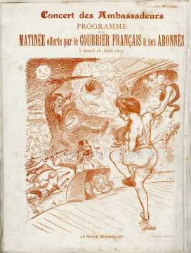 Programme du Concert des Ambassadeurs (Paris)