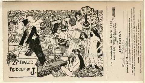 Invitation au Bal Rodolphe J (Paris)