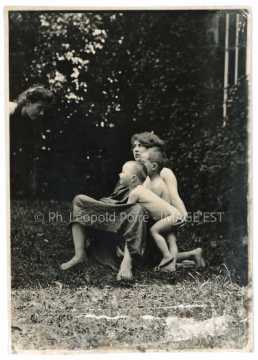 Femme et enfants