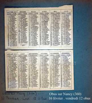 Journal de 1917 de Léopold Poiré (Nancy)