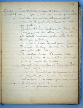 Journal de 1917 de Léopold Poiré (Nancy)
