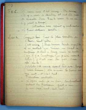 Journal de 1917 de Léopold Poiré (Nancy)