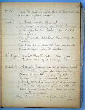 Journal de 1917 de Léopold Poiré (Nancy)