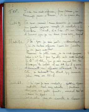 Journal de 1917 de Léopold Poiré (Nancy)