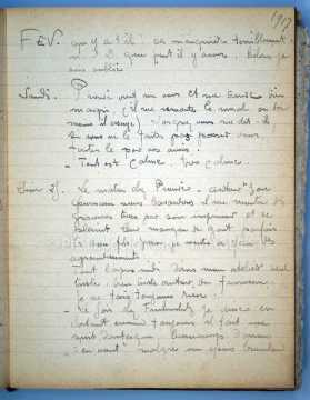 Journal de 1917 de Léopold Poiré (Nancy)